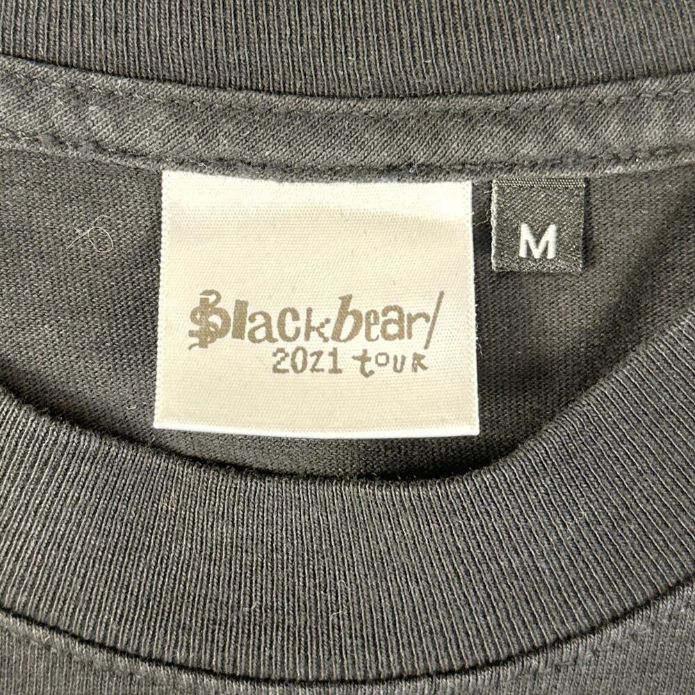 Black Bear Shirt Mens Black “This is the End of Me” Tour Concert 2021 Rap Medium - Picture 3 of 6